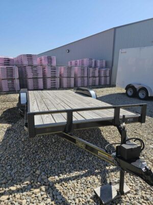 18' X 82" Tandem Axle Car Hualer Trailer