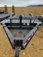 20' X 102" TRA/REM TILT DECK WITH 2" RUB RAIL & TOOL TRAY