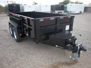 6 X 12 Carry-On Patriot Dump 12K Trailer