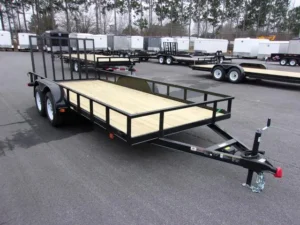 6'4" X 16 Tandem Utility Carry-On Trailer