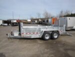 2023 Advantage 7 Ton 14FT Galvanized Dump Trailer