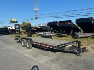 2018 Quality 7 x 20 Low Profile Equipment Trailer