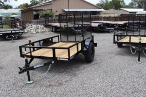 2025 5x8 Utility Trailer – Triple Crown, 2750 GVWR, Gate, Radials