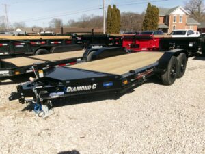 2025 Diamond C HDT207 82"x 16' 14.9k Full Tilt Deck Equipment Trailer Stock #296523 - Spencer Trailers