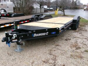 2025 Diamond C HDT207 82"x 20' 14.9k Split-Deck Tilt Equipment Trailer Stock #295465 Tilt Trailer - Spencer Trailers