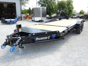 2025 Diamond C HDT210 82"x 20' 20k Split-Deck Tilt Equipment Trailer Stock #301889 - Spencer Trailers