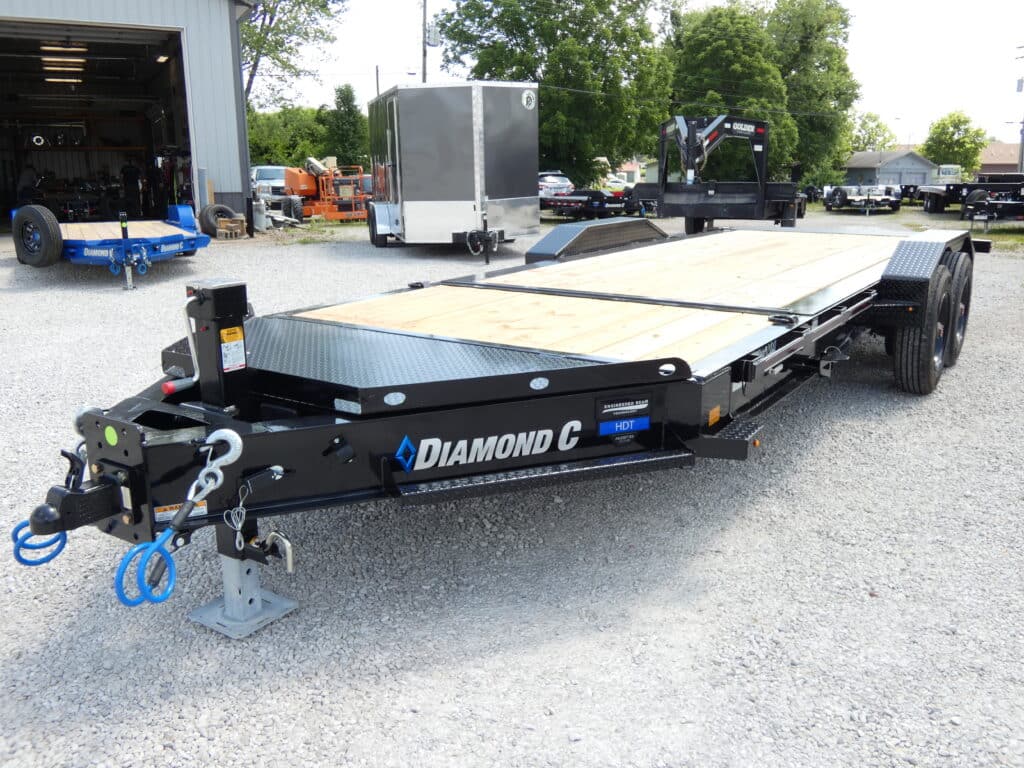 2025 Diamond C HDT210 82"x 20' 20k Split-Deck Tilt Equipment Trailer Stock #301889 - Spencer Trailers