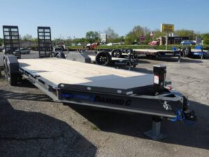 2025 Diamond C LPX207 82"x 22' 14.9k Equipment Trailer With HD Flip-Knee Ramps Stock #298198 - Spencer Trailers