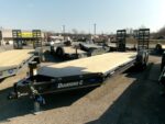 2025 Diamond C LPX207 82″x 22′ 14.9k Equipment Trailer With HD Flip-Knee Ramps Stock #298199 - Spencer Trailers