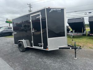 2025 Homesteader 6 x 12 V-Nose Enclosed Trailer
