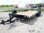 2025 Liberty LE 83"x 20' 9.9k Equipment Trailer With Stand-Up Ramps Stock #046989 - Spencer Trailers
