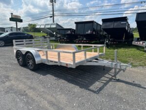 2025 Sport Haven 7×12 Aluminum Utility Trailer