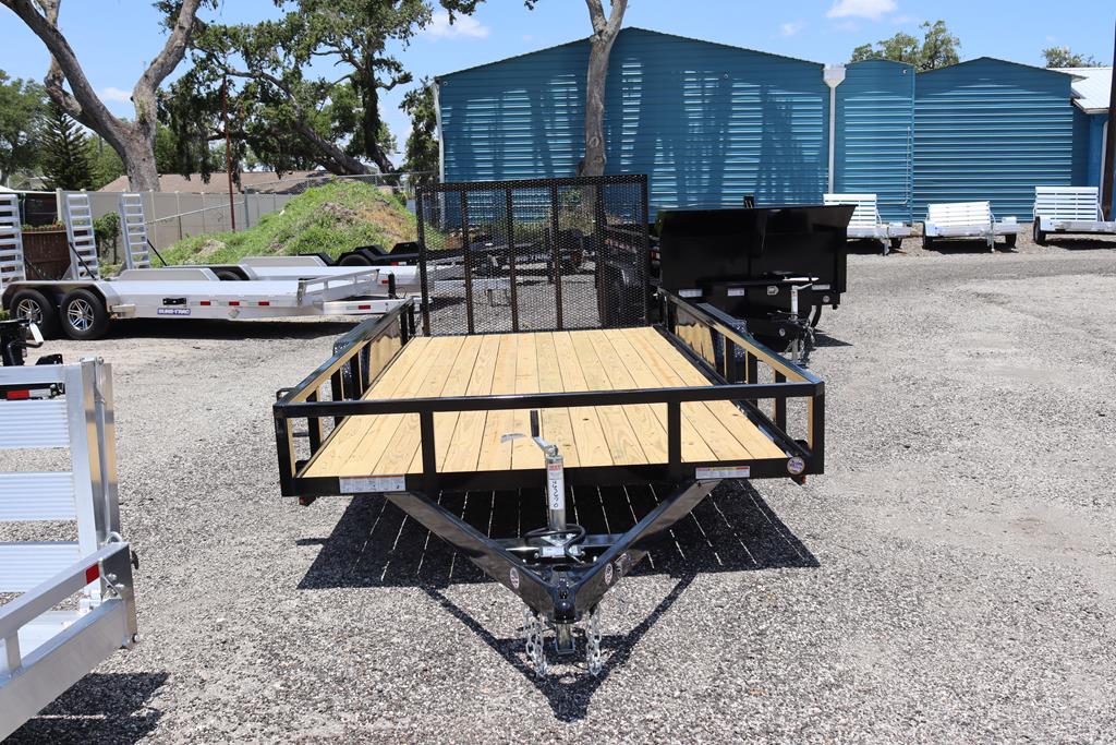 2025 Sure-Trac 7x16 Tube Top Utility Trailer (7K GVWR)