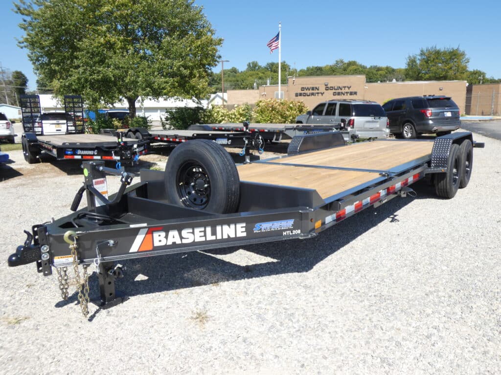 2026 Baseline HTL208 82"x 22' 16k Split-Deck Tilt Equipment Trailer Stock #304662 - Spencer Trailers