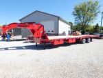 2026 Diamond C FMAX212 HDT 102"x 32' 25.9k Hydraulic Dovetail Equipment Trailer Stock #303705 Gooseneck Trailer - Spencer Trailers