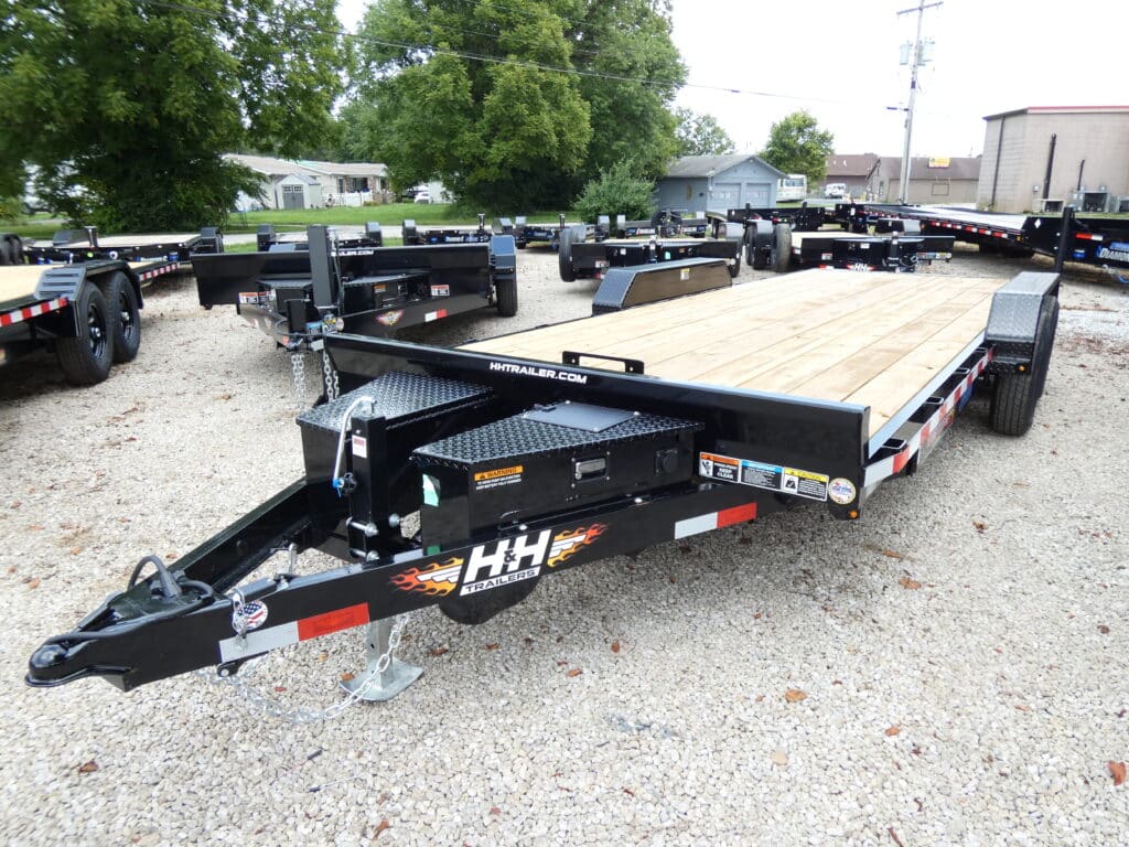 2026 H & H HEX 82"x 20' 7k Electric Tilt Trailer Stock #615057 - Spencer Trailers