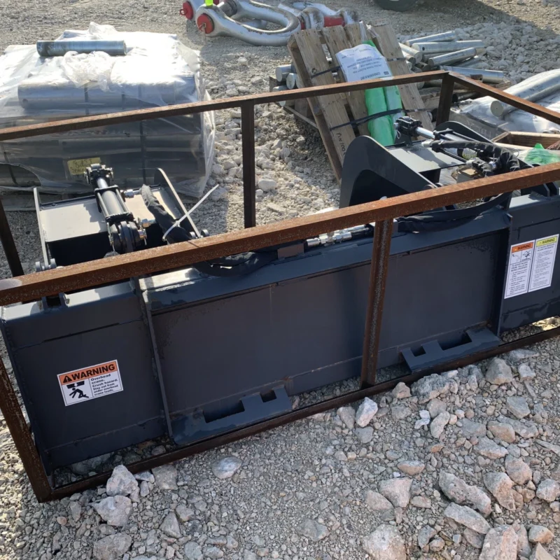 72 inch skid steer grapple bucket Wolverine - Image 3