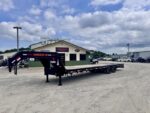 2021 Maxx-D Trailers LHX10234 102" X 34' 40K (Rated at 25.9k) Flatbed Gooseneck W/ MAXX Ramps