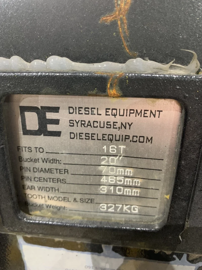 20 Inch Excavator Buckets Cat 315 316 Komatsu PC160 PC170 Kobelco 160 Hyundai 1 - Image 4