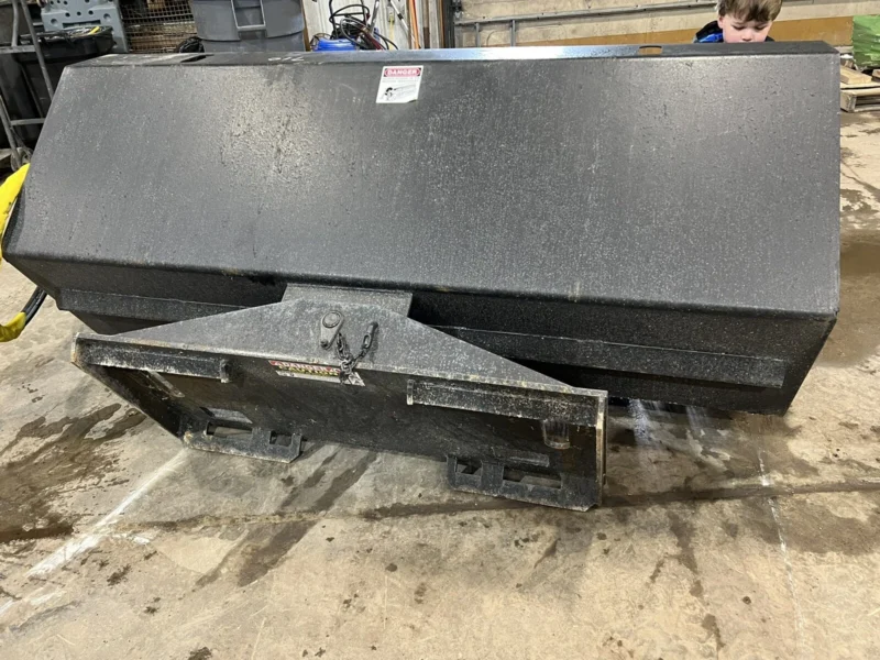 72" skid steer sweeper MS Attachments NEW - Image 4