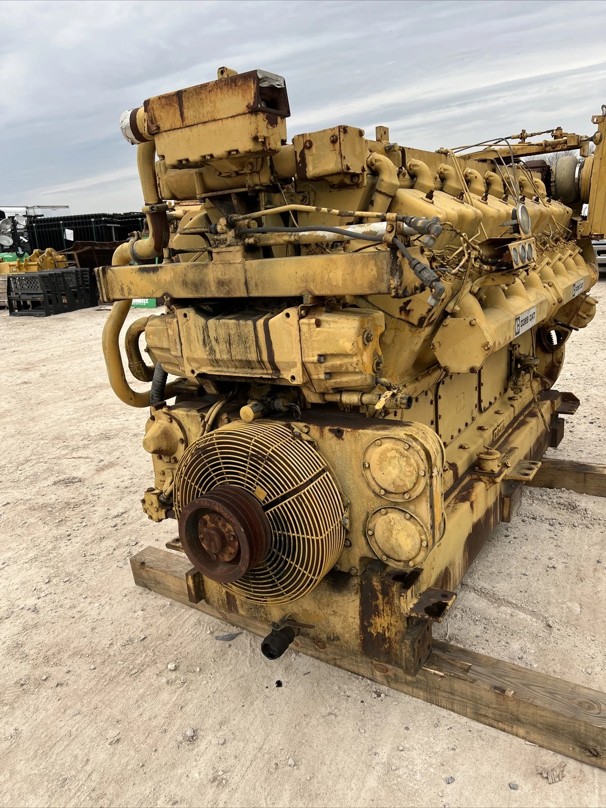 Cat D399 Engine Generator Marine diesel 16 cylinder - Image 4