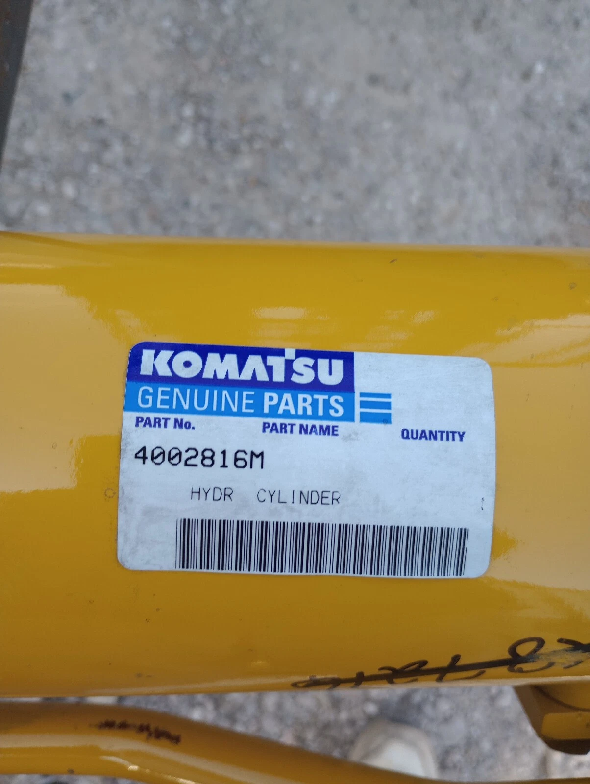 Komatsu Hydraulic Cylinder 4002816M Ships To Commercial Address Only New - Image 4