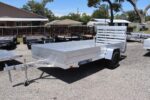 5'9" x 12' (69" x 147") SA Aluminum Utility Trailer 2026 – Model 6812H-ESA-S=TG