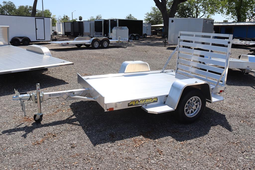 5x8 Aluminum Utility Trailer with Tie Down Loops