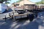 6x10 Open Steel Utility Trailer with 2" Coupler