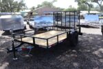 6x10 Utility Trailer with Gate – Black (2026 Triple Crown)