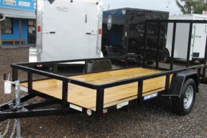 6x12 Utility Trailer with Powder Coated Frame