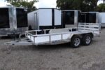 7x14 Aluminum Tube Top Utility Trailer