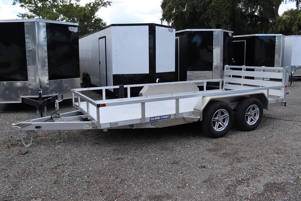 7x14 Aluminum Tube Top Utility Trailer