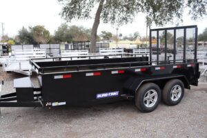 7x14 Steel High Side Utility Trailer