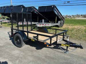 Big Tex 5 x 8 Landscape Utility Trailer - Rear Landscape Gate