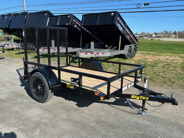 Big Tex 5 x 8 Landscape Utility Trailer - Rear Landscape Gate