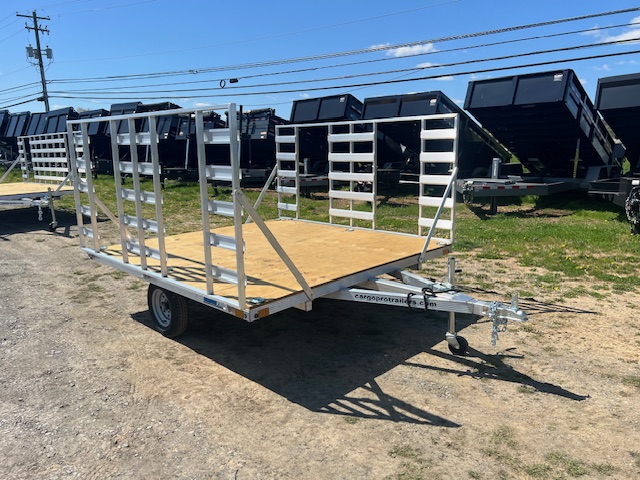 Cargo Pro 8 x 9 Aluminum ATV Trailer - 4' Aluminum Ramps