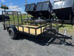 Carry-On 5.5 x 10 Landscape Utility Trailer - Mesh Toolbox