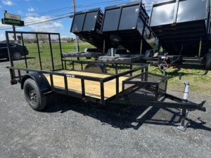Carry-On 5.5 x 10 Landscape Utility Trailer - Mesh Toolbox
