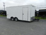 Homesteader 8.5 x 16 V-Nose Enclosed Car Hauler - Extended Tongue