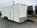 Homesteader 8.5 x 18 V-Nose Enclosed Car Hauler