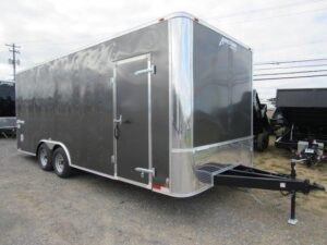 Homesteader 8.5 x 20 Enclosed 7K Car Trailer - 6" Added Height