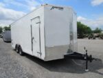 Homesteader 8.5 x 20 V-Nose Enclosed Car Hauler - 6" Added Height