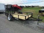 Premier 5 x 10 Landscape Utility Trailer - Rear Ramp Gate