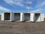 40ft High Cube Side Open Storage Shipping Container w/4 Side Doors