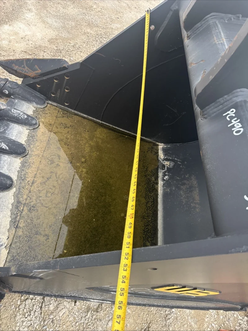Komatsu PC490 Tooth Bucket 54 Inch Werk brau 100 Mm Pins New - Image 3