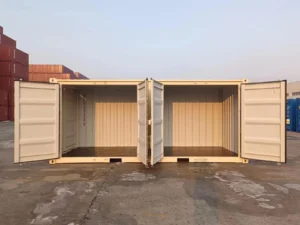 20ft 'Open Side' New Container (2-Door w/ Center Post)