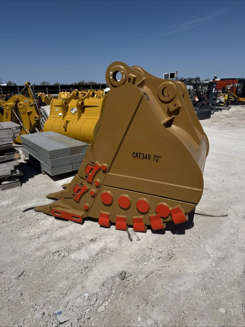 Cat 365 Excavator 72 Inch Tooth Bucket New Caterpillar 110 120 Mm Pin ...