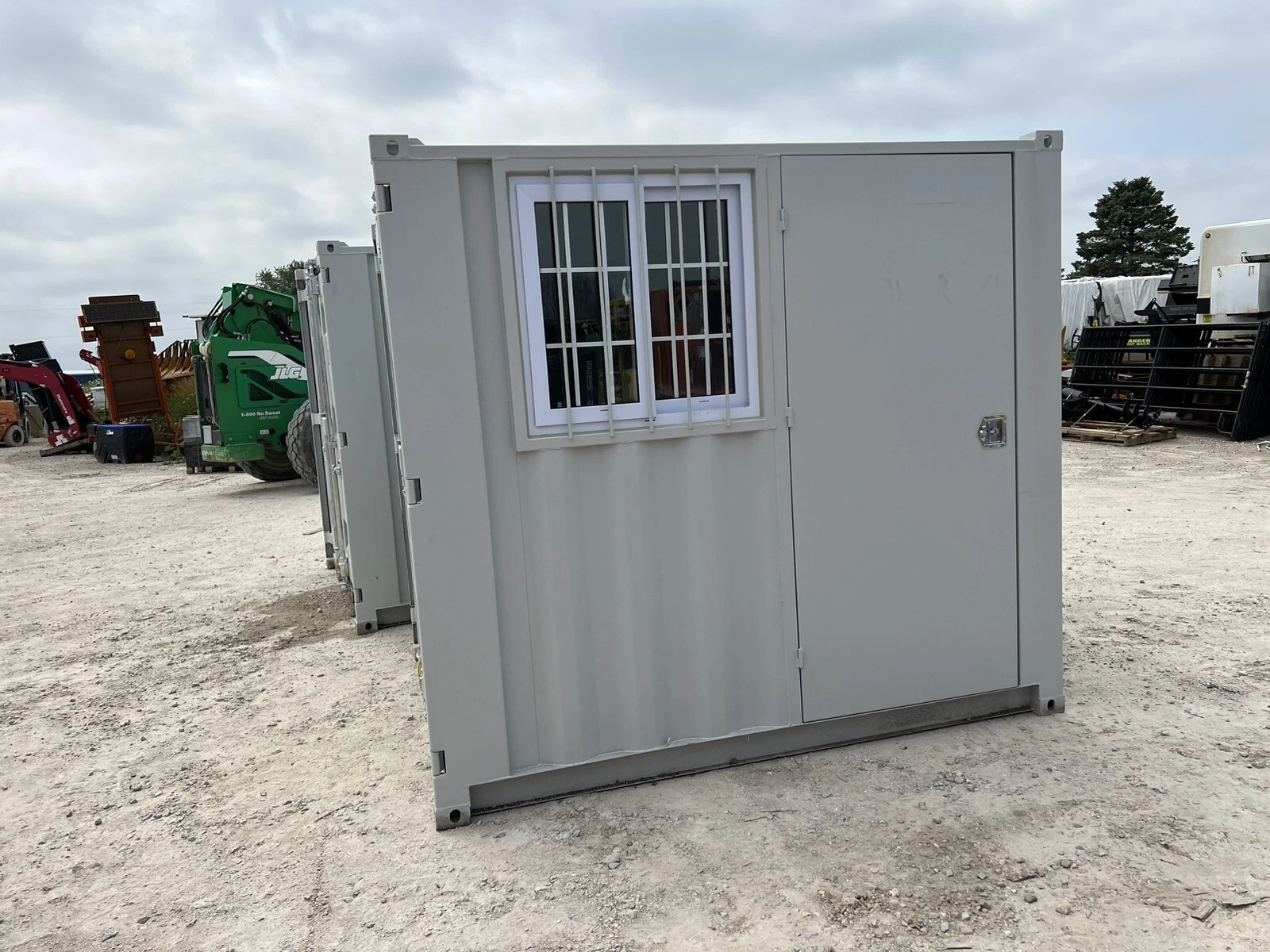 8 Foot Shipping Container Side Door Window - Image 3