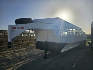 2025 Big Bend 6'8"X28' 3/4 TOP Stock / Stock Combo Trailer
